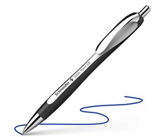 Tušinukas Schneider SLIDER RAVE POWER, balta/juoda, 1.4 mm