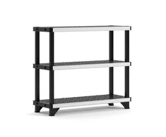 TV staliukas KETER LENTYNA 3 LENTYNOS 122x46x106cm