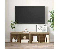 TV staliukas TV spintelių komplektas 2 pcs Amatininkų ąžuolas