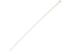 Tvirtinimo dirželis Elematic, 3,5 x 290 mm, baltas