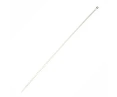 Tvirtinimo dirželis Elematic, 4,5 x 430 mm, baltas