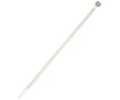 Tvirtinimo dirželis Elematic, 7,5 x 300 mm, baltas