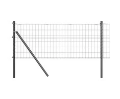 Euro tvoros žemės tvirtinimas 10 x 0,8 m PVC dengtas plienas