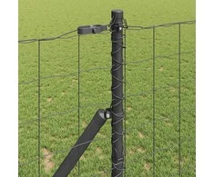 Euro tvoros žemės tvirtinimas 10 x 1,2 m PVC dengtas plienas