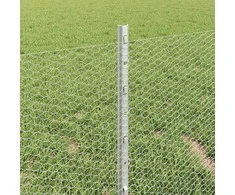 Hexagonal Fence with Post 50 x 0,4 m Galvanizuotas plienas