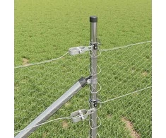 Hexagonal Fence with Post 10 x 0,5 m Galvanizuotas plienas