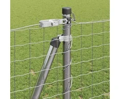 Tvora su stulpais Sidabro 1,2 x 10 m Plienas