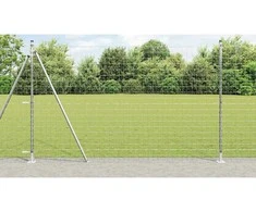 Tvora su stulpais Sidabro 1,5 x 10 m Plienas