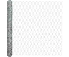 Hexagonal Fence with Post 10 x 1,6 m Galvanizuotas plienas