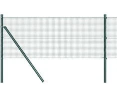 Lauko suvirinta vielinė tvora su tvirtinimu į žemę 50 x 0,4 m