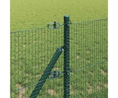Suvirintas vielos tvora žemės tvirtinimas 10 x 0,6 m Žalia