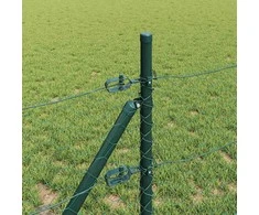 Heksagonalinė tvoros tvirtinimo sistema 50 x 0,6 m Žalia