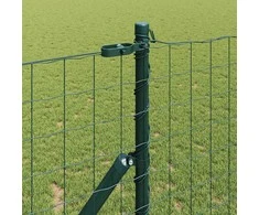 Tvora su stulpais Žalia 1 x 10 m Plienas