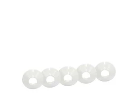 Tycner Žiedas vamzdžiams, 18 mm, baltas, 5vnt