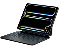 Typecase Dėklas TypeDėklas Edge su klaviatūra skirtas Apple iPad Pro 13″ 2024/2025 carbon fiber