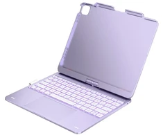 „Typecase Flexbook Touch“ dėklas, skirtas „iPad Air 13“ (M2 2024 / M3 2025 / M4 2026), šviesiai violetinis