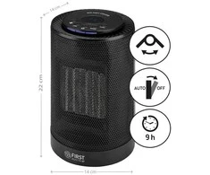 TZS First Austria FAN HEATER, CERAMIC, STAND, 1200W, DISPLAY, 2 POWER LEVELS FA-5565-2