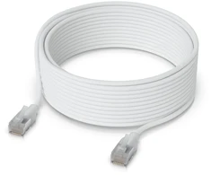 Ubiquiti UACC-Cable-Patch-EL-C6A-12M-W tinklo kabelis permatomas, baltas Cat6a ritinys