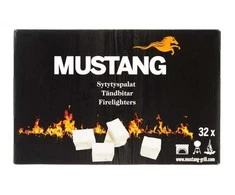 Ugnies įdegtukai 32vnt. Mustang (paraf.)