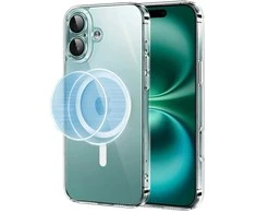 Ugreen Classy skaidrus Magnetic Dėklas su MagSafe skirtas Apple iPhone 16 Plus – skaidrus