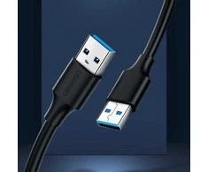 UGREEN USB 2.0 to USB 2.0 US102, M-M 0.5m (juodas