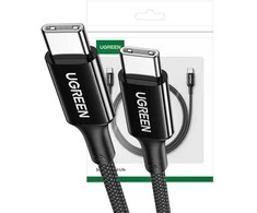 Ugreen US557 USB-C į USB-C laidas, 100 W, 5A (juodas)