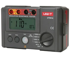UNI-T UT501A izoliacijos varžos testeris