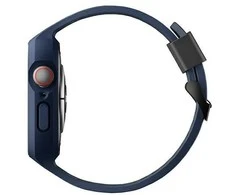 UNIQ apyrankė Monos 2in1 Apple Watch Strap+ Case Series 4/5/6/7/8/9/SE/SE2 44/45mm. mėlynos spalvos
