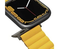 UNIQ Revix apyrankė Apple Watch Series1-8/SE/SE2/3/Ultra1/2/3 42/44/45/49mm Reversible Magnetic garstyčių spalvos