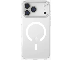 UNIQ Clario dėklas, skirtas iPhone 17 Pro Max, Magclick įkrovimui, skaidrus