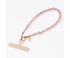 UNIQ Coehl Candy Gem Handstrap universali virvelė skirta telefonui ant rankos rožinės spalvos candy