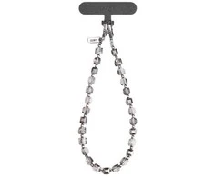 UNIQ Coehl Candy Gem Handstrap universali virvelė skirta telefonui ant rankos sidabro spalvos