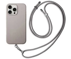 UNIQ Coehl Creme Apple iPhone 16 Pro 6.3″ Magnetic Charging dėklas pilkos spalvos taupe pilkos spalvos