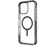 UNIQ Combat dėklas Apple iPhone 16 Pro Max 6.9″ Magclick Charging juodos spalvos carbon juodos spalvos