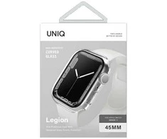 UNIQ dėklas Legion Apple Watch Series 7/8/9 45mm skaidrus