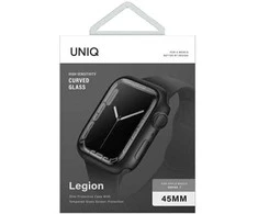 UNIQ dėklas Legion Apple Watch Series 7/8/9 45mm juodos spalvos