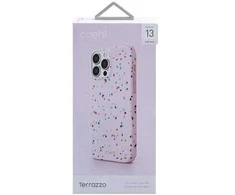UNIQ Coehl Terrazzo Dėklas Apple iPhone 13 Pro Max 6,7″ blush rožinės spalvos