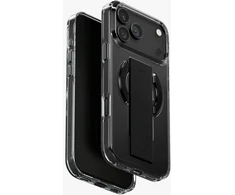 UNIQ Heldro Air dėklas skirtas iPhone 17 Pro Max Magclick Charging juodos spalvos