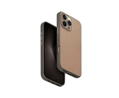 UNIQ dėklas Lyden DS Apple iPhone 16 Pro Max 6.9" Magclick Charging rudos ir pilkos spalvos
