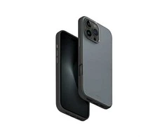 UNIQ dėklas Lyden DS Apple iPhone 16 Pro Max 6.9" Magclick Charging mėlynos ir juodos spalvos