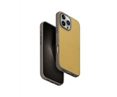 UNIQ dėklas Lyden DS Apple iPhone 16 Pro Max 6.9" Magclick Charging geltonos ir pilkos spalvos