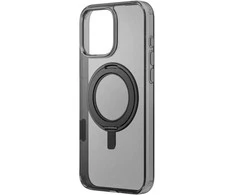 Uniq Swivix 360 besisukantis stovo dėklas, skirtas iPhone 16 Pro Max - Juodas