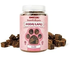 UNISZKI Duok leteną Triušis – skanėstas šunims – 150 g