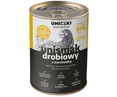 UNISZKI UNIsmak paukštiena – drėgnas ėdalas šunims – 400g