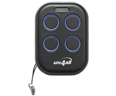 UNITRONIC Universalus pultelis garažo vartams ir užkardams, 4 kanalų, kintamo kodo ROLLING CODE