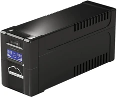 UPS SilverCloud SafePC 650AVR galia 360W LCD ekranas kompiuterio stebėjimo programinė įranga