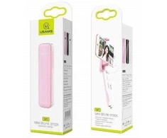 USAMS Selfie Stick M1 Mini 3.5mm žalios spalvos ZB5203 (US-ZB052)