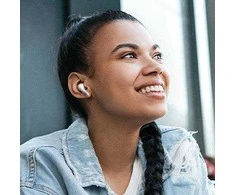 USAMS Bluetooth 5.3 TWS X-donseries ENC belaidės ausinės baltos spalvos BHUENCXD02 (US-XD19)