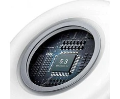 USAMS ausinės Bluetooth 5.3 TWS X-Don Series Dual mic ENC belaidės violetinės spalvos BHUXD03 (USAMS-XD18)