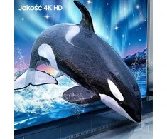 USAMS Kabelis Ekranas Port 2m 4K U74 HD juodos spalvos SJ531HD01 (US-SJ531)